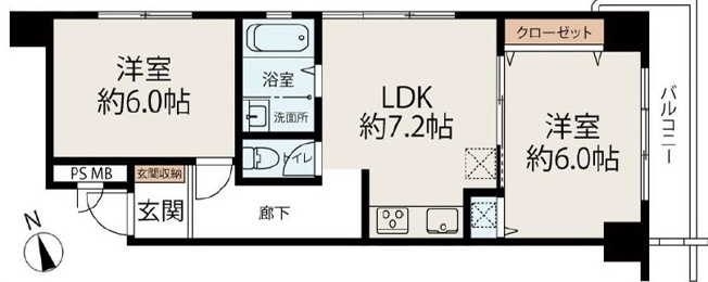 【間取り】 | 秀和代々木レジデンス