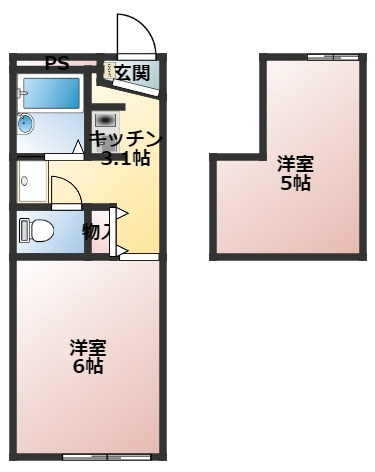 ＩＲＩＳＡの間取り