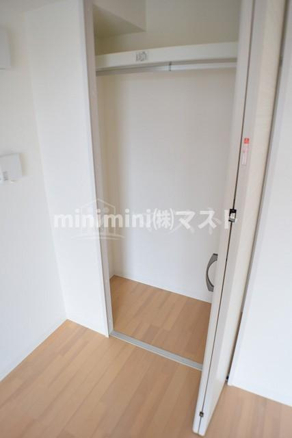 ラシーヌ阿倍野の収納|奥行きしっかり！