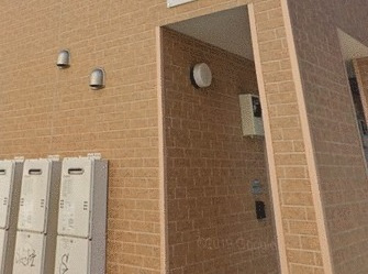 グランドール町屋のエントランス