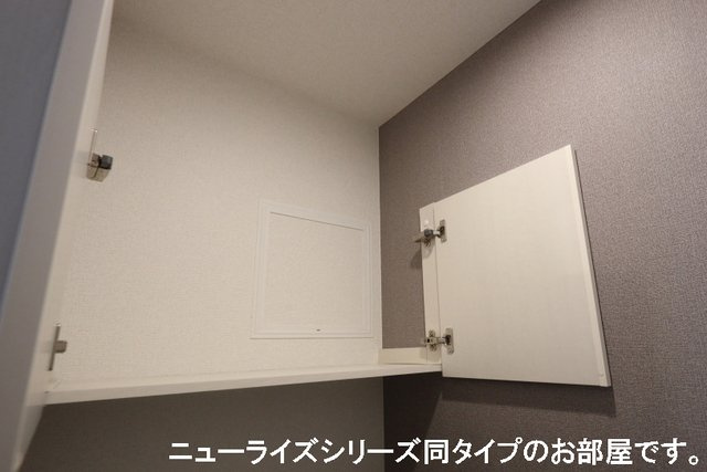 アミティエ鵜池　３号館の収納|ちょっとした収納スペースも充実しています