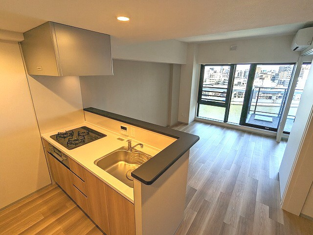 JMFレジデンス蔵前二丁目の設備|隅田川サイド、カウンターキッチン、インターネット無料