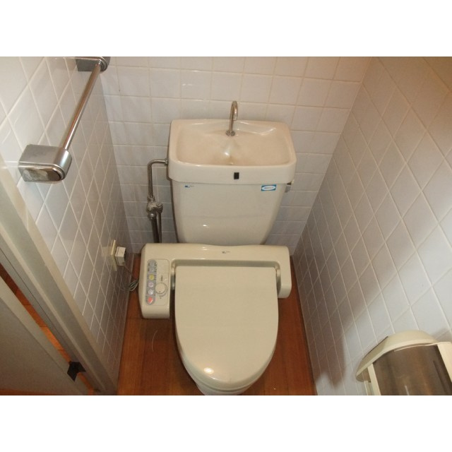 久留米市宮ノ陣５丁目の賃貸マンションのトイレ|落ち着いたトイレです