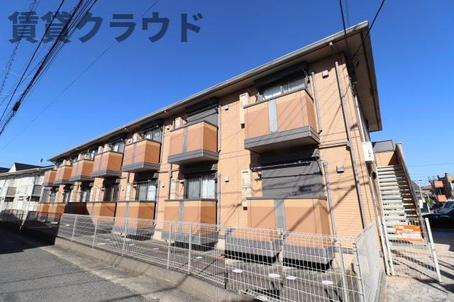 グリーンヒルズの外観|POPでかわいい外観がチャームポイントです♪