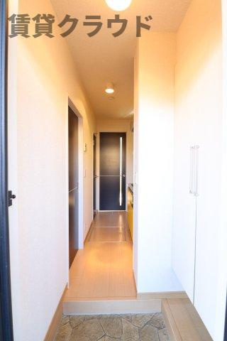グリーンヒルズの玄関|シンプルで使いやすい玄関です