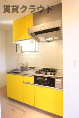 グリーンヒルズのキッチン|毎日使うキッチンがオシャレだとテンションあがりますよね♪