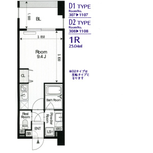 グラン・アベニュー 西大須の間取り