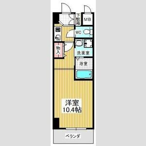 サウス名駅の間取り