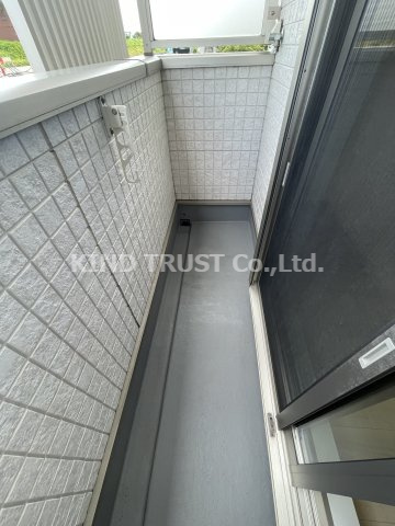 リヴァーHONJYOのバルコニー|落ち着いた時間を過ごせるバルコニーです