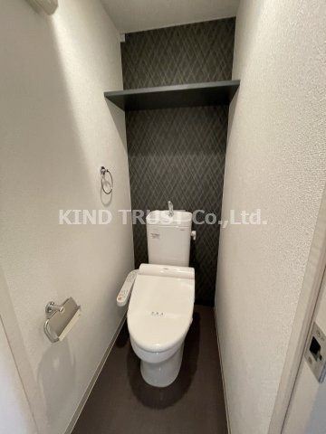 クリスタルグランツ梅田Ⅱのトイレ|コンパクトで使いやすいトイレです
