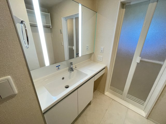 アテリア弐番館の洗面所