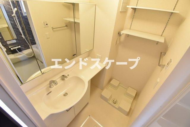 アビターレ狸塚の洗面所|高崎、前橋エリアのお部屋探しはエンドスケープまで！お客様の理想お聞かせ下さい♪