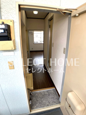 【玄関】 | 松野ハイツⅡ | 落ち着いた玄関です