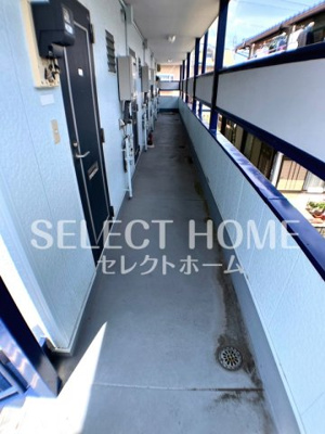 【エントランス】 | 松野ハイツⅡ | 清潔なエントランスです