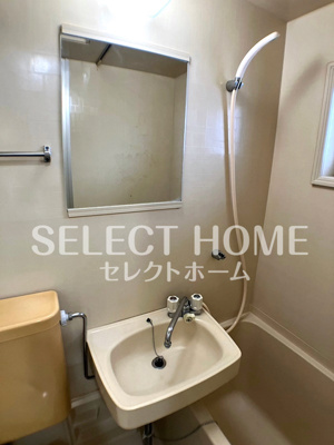 【洗面所】 | 松野ハイツⅡ | 広い洗面スペース