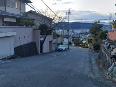 【前面道路含む現地写真】 | 山科区大塚高岩　中古戸建