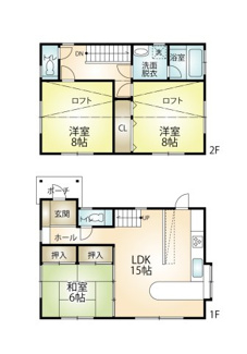【間取り】 | 姫路市夢前町護持　戸建住宅
