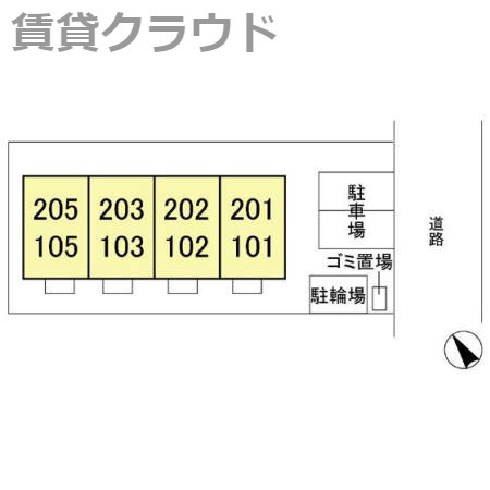エトワールの区画図