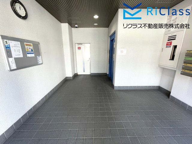 みすがコーポのエントランス|清潔なエントランスです