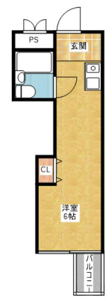 ヴィラ・カレッジ３｜名古屋市の賃貸ならMy賃貸の間取り|ヴィラ・カレッジ３