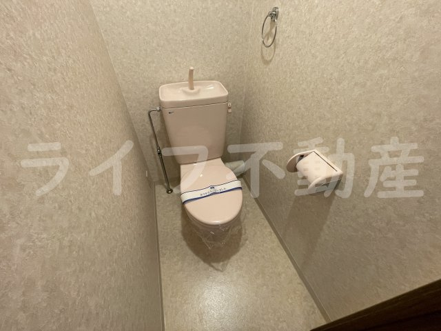 ピスケス花園のトイレ|ゆったりとした空間のトイレです