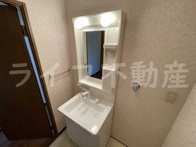 ピスケス花園の独立洗面台|独立洗面台で身支度をすべて済ませてしまいましょう