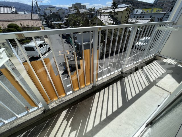 Ｍ’ＰＬＡＺＡ菱江のバルコニー|落ち着いた時間を過ごせるバルコニーです