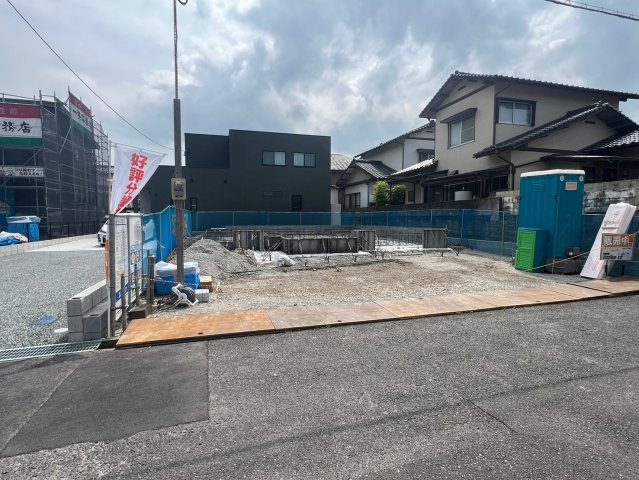 ーBloomーブルームー小倉南区徳吉東5丁目3期　【小倉南区　新築戸建て】の外観|現地撮影　2024,4,28　ーBloomーブルームー小倉南区徳吉東5丁目3期　【小倉南区　新築戸建て】