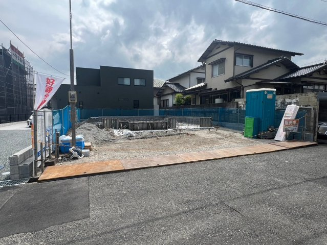 ーBloomーブルームー小倉南区徳吉東5丁目3期　【小倉南区　新築戸建て】の外観|現地撮影　2024,4,28　ーBloomーブルームー小倉南区徳吉東5丁目3期　【小倉南区　新築戸建て】