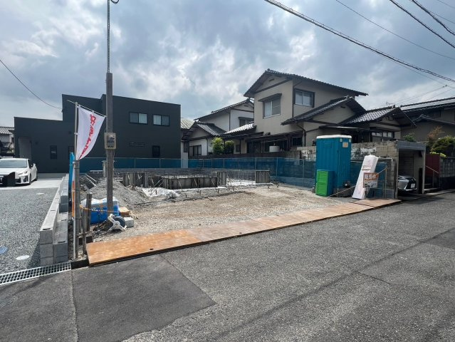 ーBloomーブルームー小倉南区徳吉東5丁目3期　【小倉南区　新築戸建て】の外観|現地撮影　2024,4,28　ーBloomーブルームー小倉南区徳吉東5丁目3期　【小倉南区　新築戸建て】