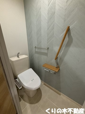 【トイレ】 | ハイムA.D.21 B棟 | ゆったりとした空間のトイレです