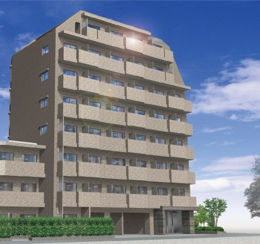 ルーブル蒲田十番館の外観パース