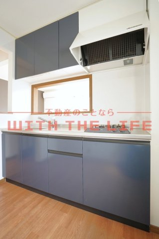 メゾン・ド・クレール【キャッシュバック対象物件】のキッチン|コンパクトなキッチンで掃除もラクラク