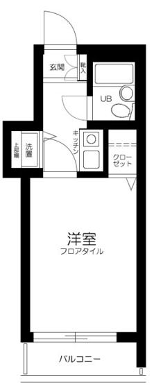 【間取り】 | マリオン品川・中延