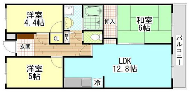 【間取り】 | カサベルデ大正