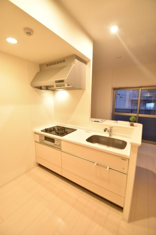 大阪市城東区中央３丁目の賃貸マンションのキッチン