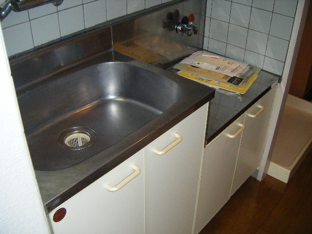 石原マンションのキッチン|2口コンロ設置可