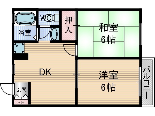 【間取り】 | 西田メゾン