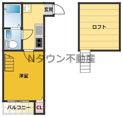 【間取り】 | コーポ愛花夢 | 間取りです。