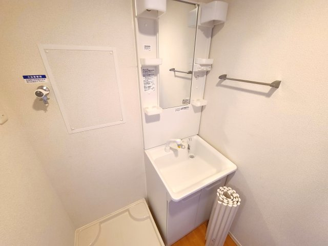 カーサ楠の木Bの独立洗面台
