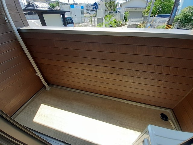 プロムナード箕形のバルコニー