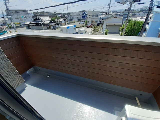 プロムナード箕形のバルコニー