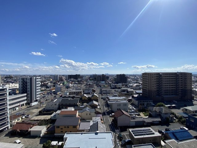 デュオヒルズ小牧の展望|バルコニーからの景色は良好！名古屋駅までご覧になれますよ♪
