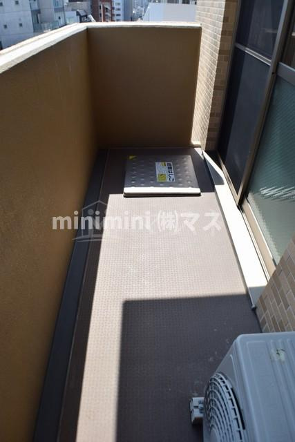 フォレステージュ北堀江のバルコニー