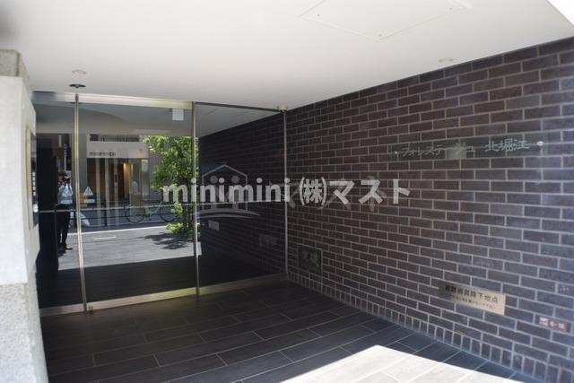 フォレステージュ北堀江のエントランス