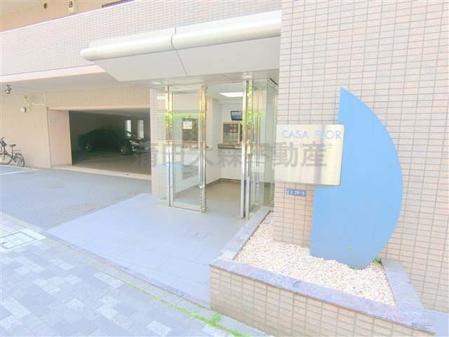 カーサフローラのエントランス
