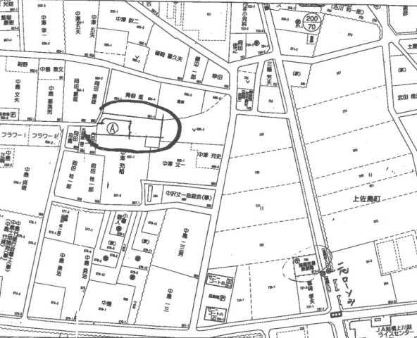 【土地】前橋市上佐鳥町の土地図|是非一度現地をご覧ください！