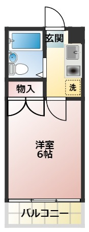 ベルメゾンの間取り