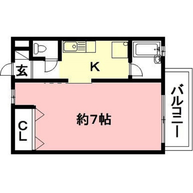 岐阜市柳津町高桑西３丁目のアパートの間取り