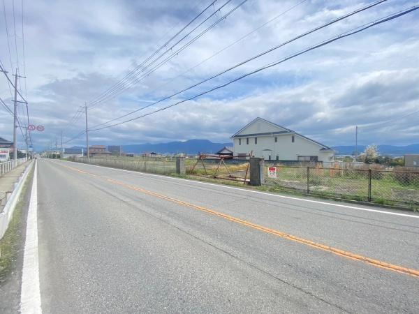 紀の川市中三谷　土地の外観